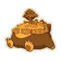 Gold Gigantamax Snorlax
